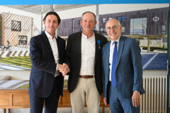 From left to right: Dean Lewis, Christophe Mulle, Manuel Tunon de Lara