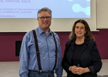 Marc Landry et Anne-Louise Ponsonby © université de Bordeaux